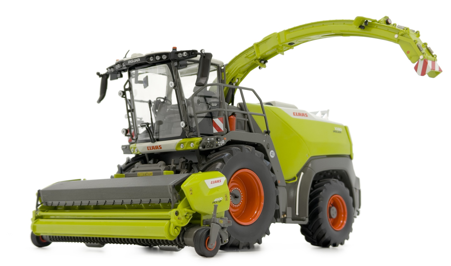 Claas Jaguar 1080 met Pick Up 4500 - 1:32